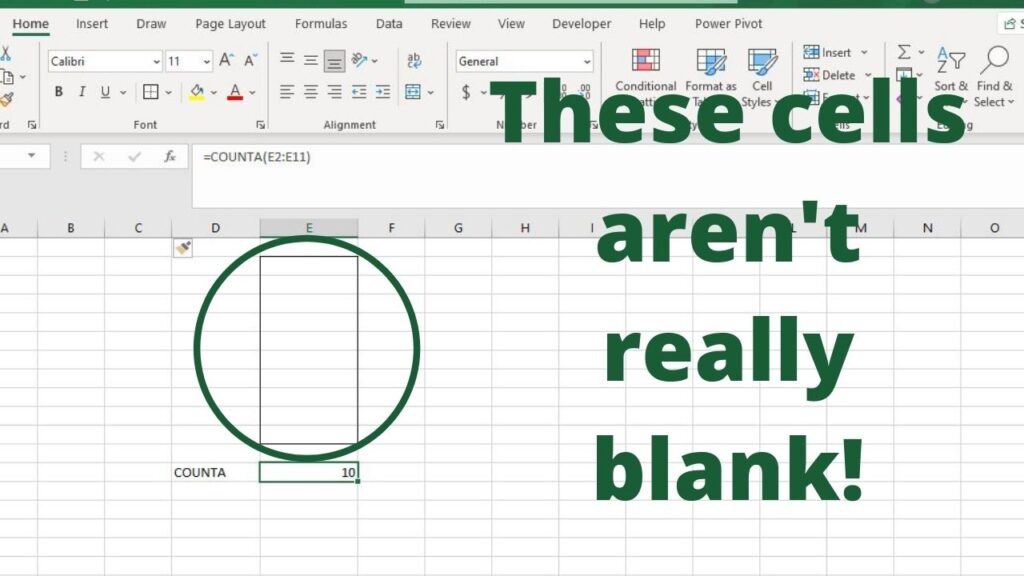 Blank cells acting weird thumbnail